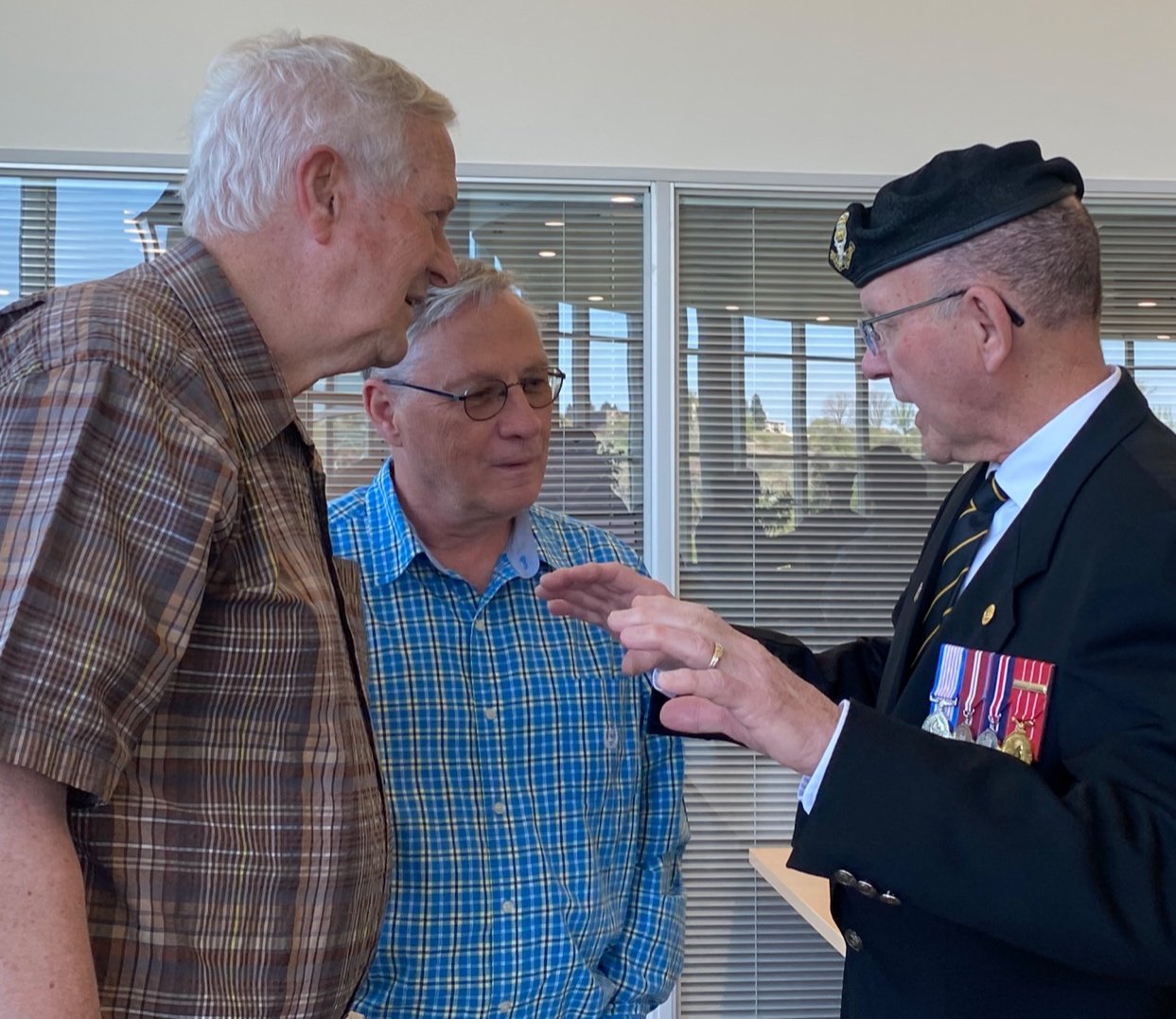 L-R Paul Nederveen, Ron Payne, Paul Mast