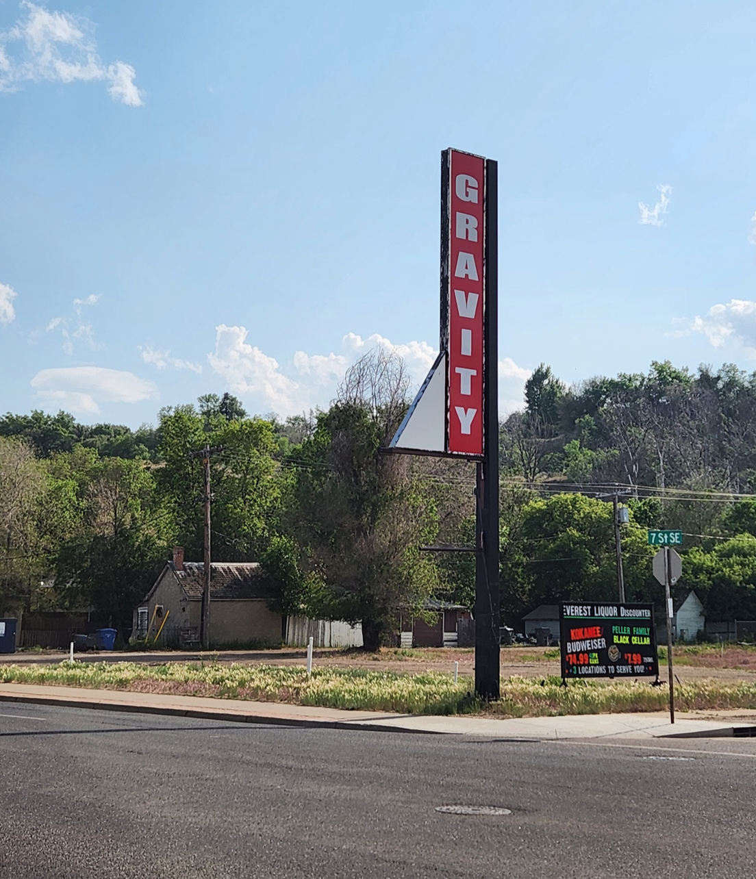  The old Gravity Sports location was torn down, what? a decade ago? 