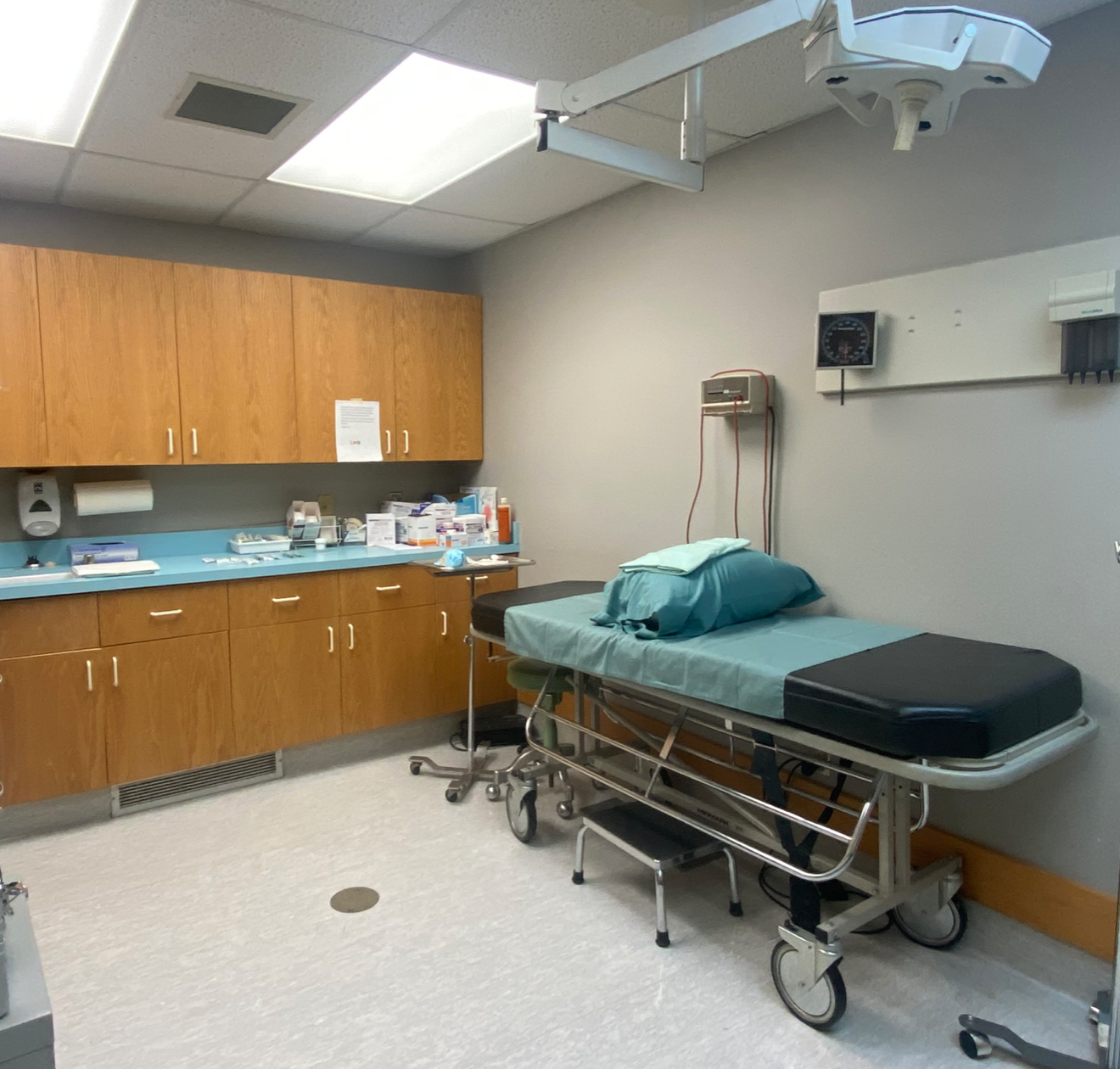 The procedure room