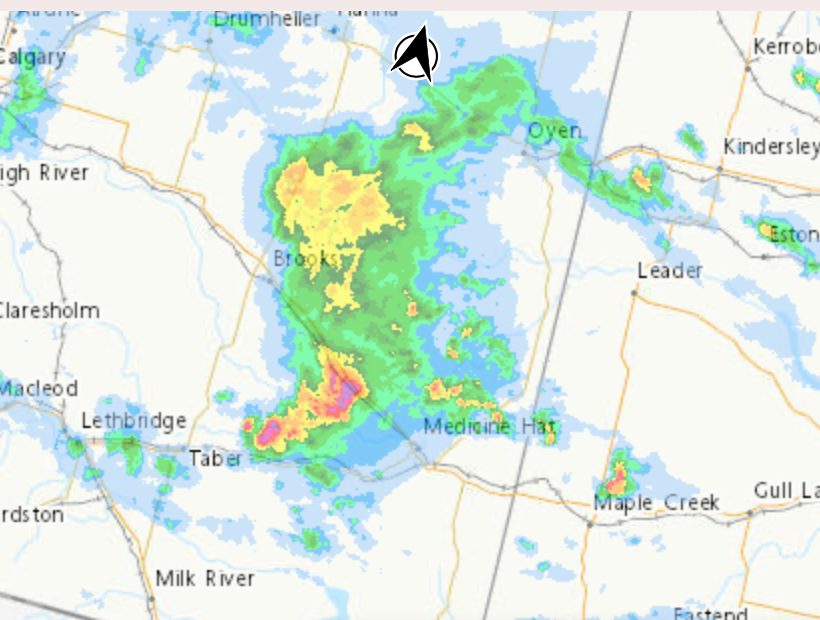 TORNADO WARNING - TAKE COVER!