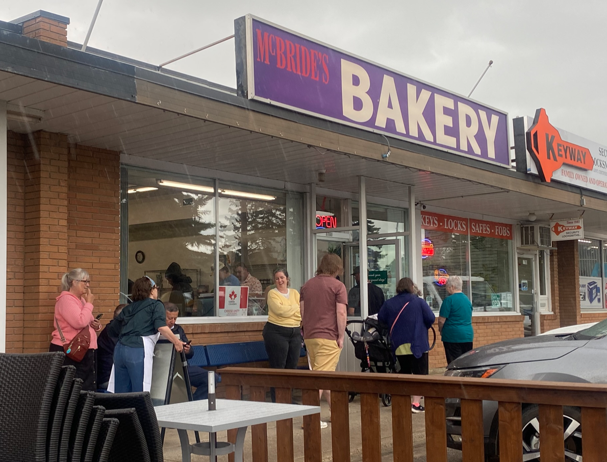 The line was out the door