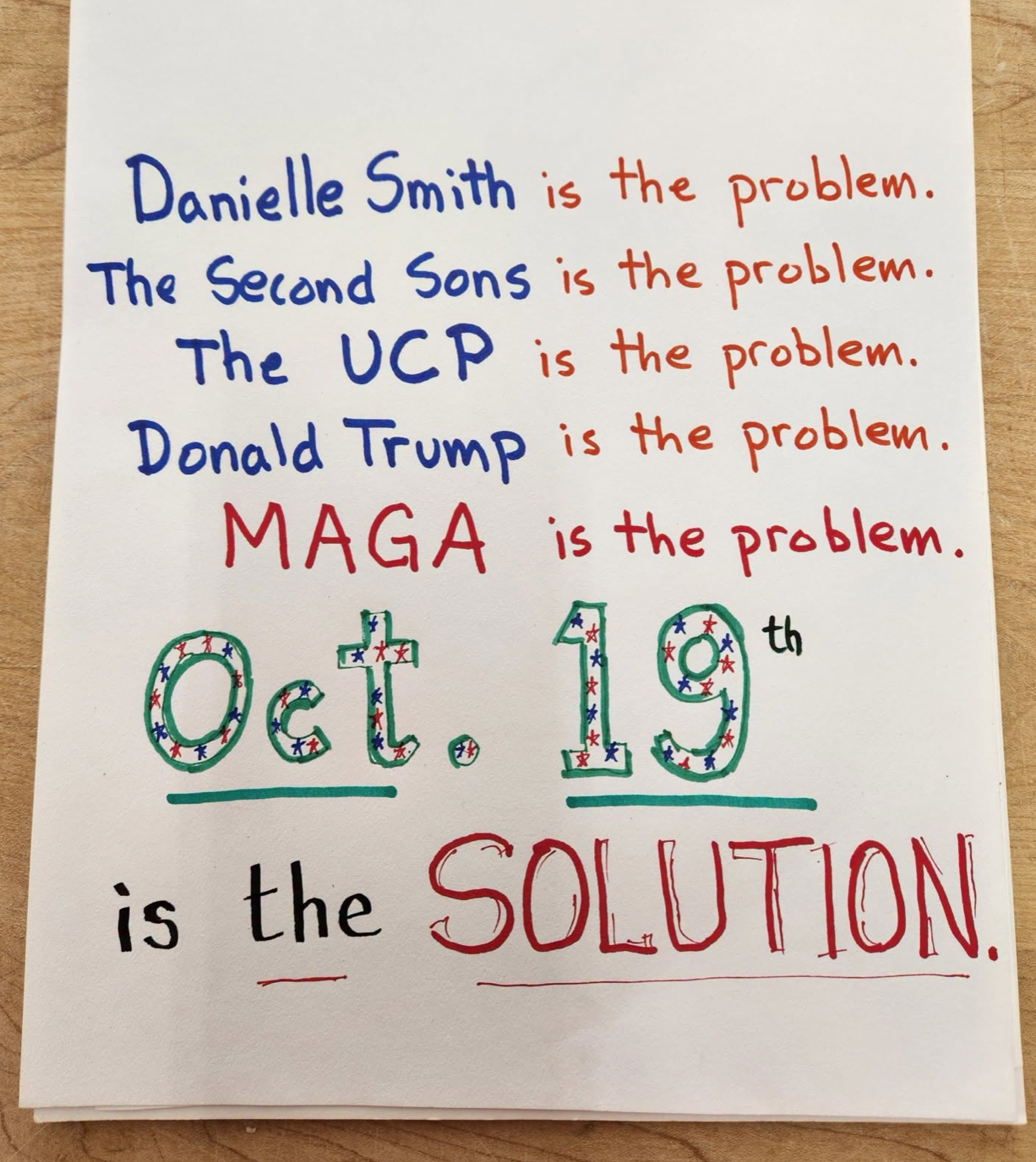 A Fully Baked Hot Take Re Oct 19 