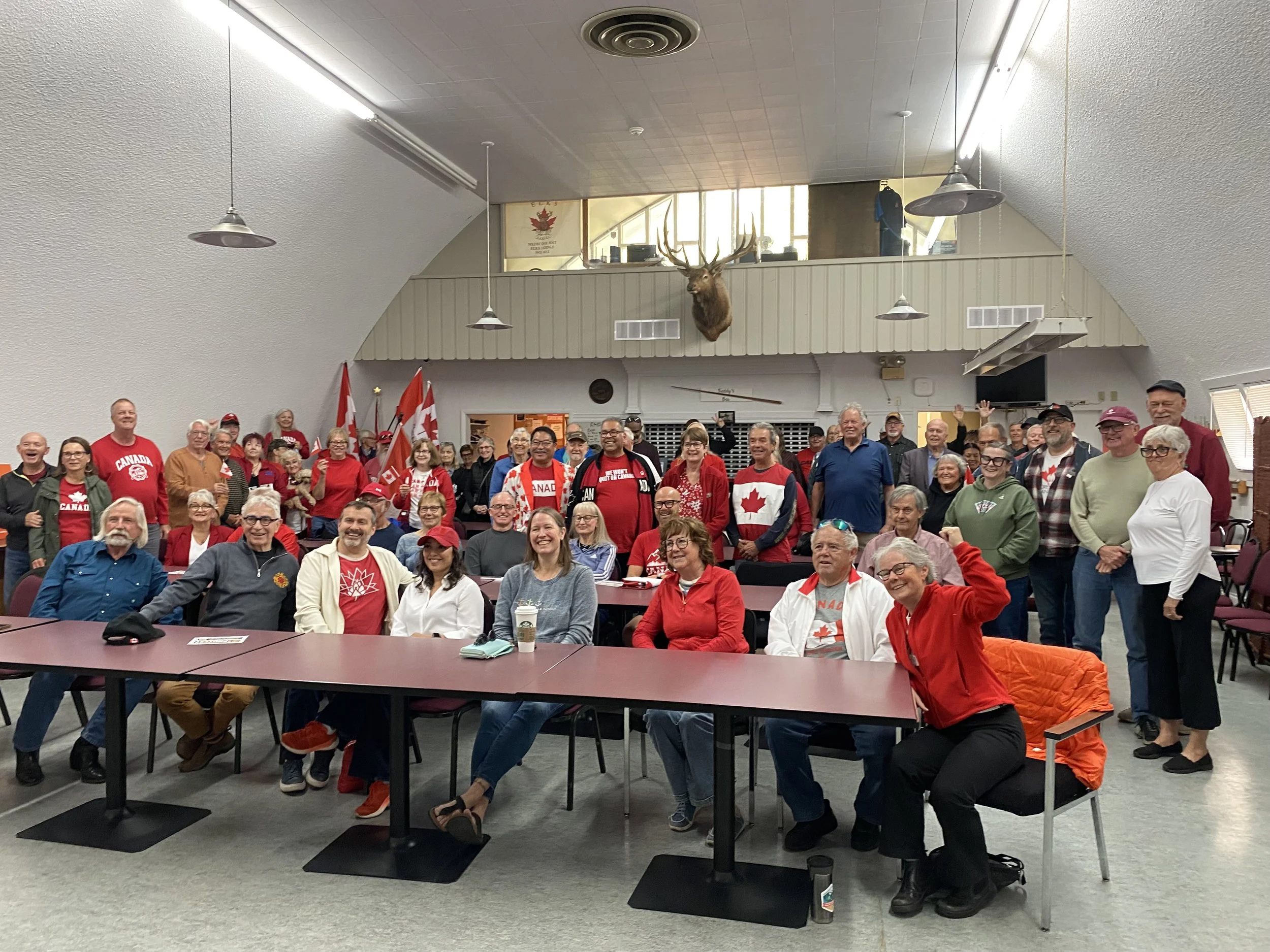 Nenshi Get Out the Vote Rally Draws 80 to Elks Hall