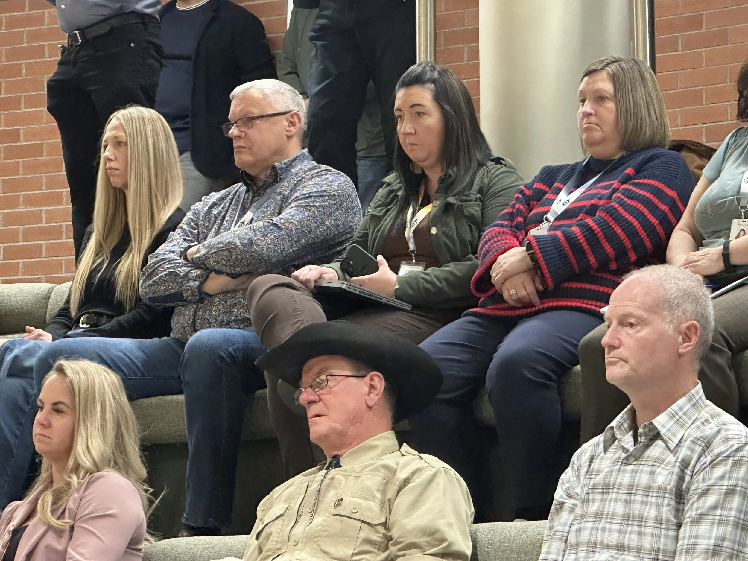 Disgraced former MPC member and Black Hat Gang member Ian Parkinson was also in attendance. 