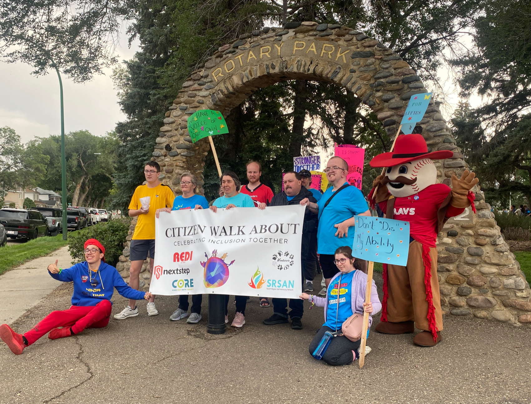 Walking for Respect: the Citizens Walk about