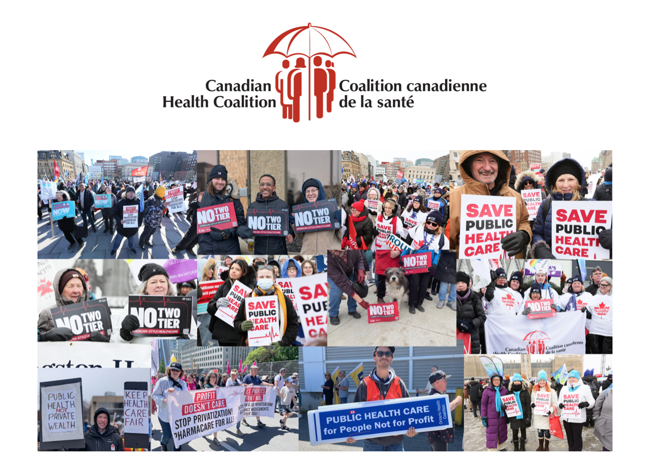  National Day of Action calls for urgent federal action against two-tier health care