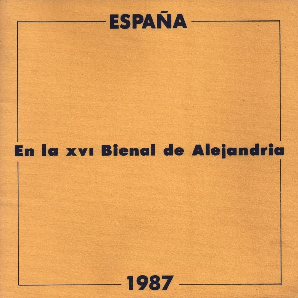 Cubierta del catálogo del pabellón de España