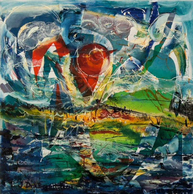 Arctic Summer Light (1978), oil on canvas