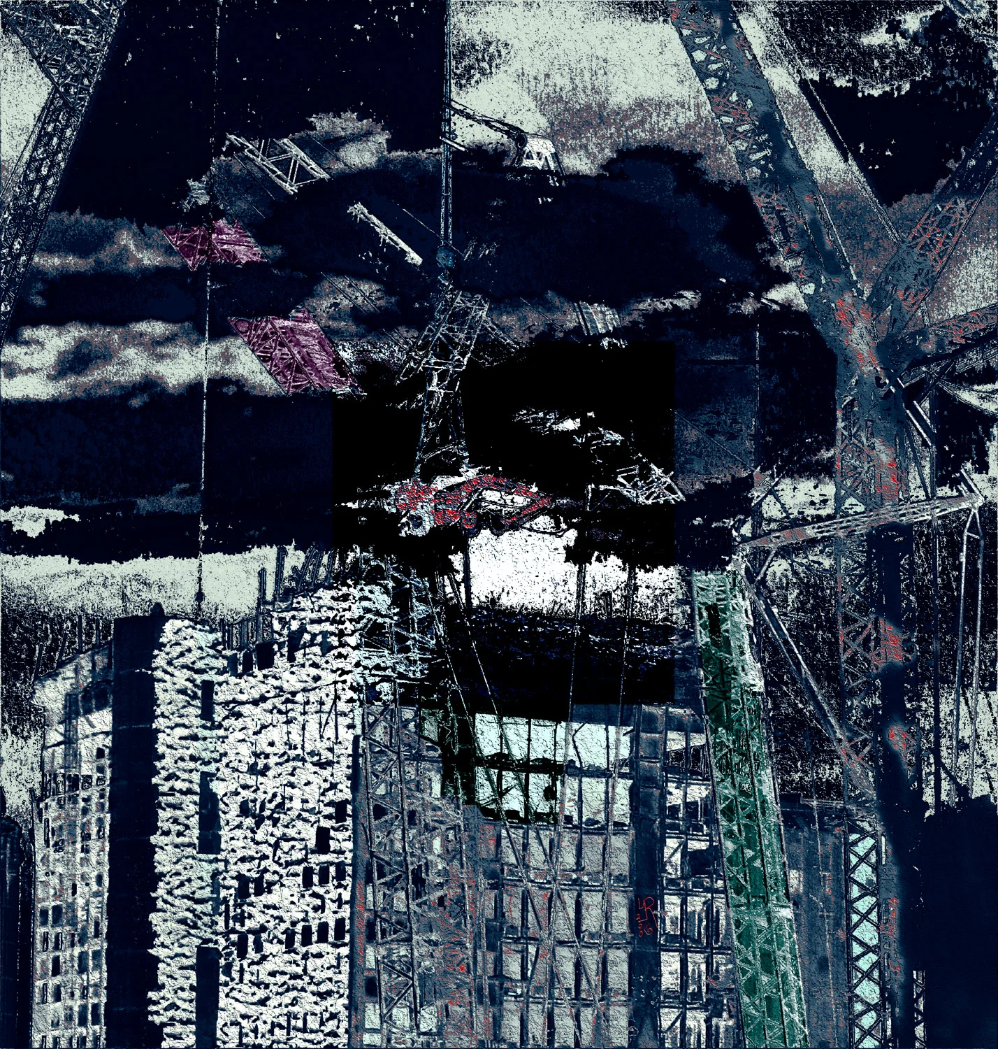Pathetic Beauty (2006) from the Desmontaje (Windsor Dismantling) series