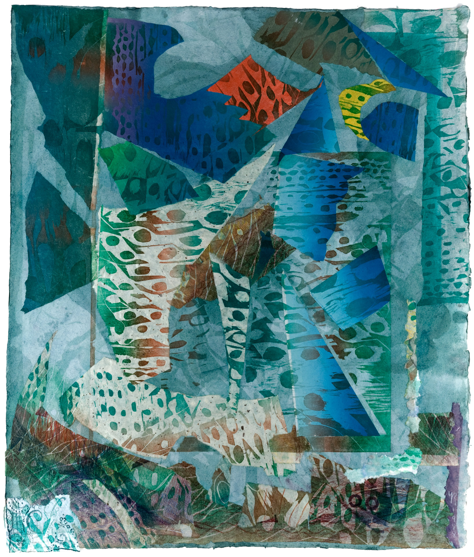 Paisaje con lago