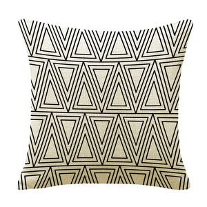 Oreily Design square Triangles cushion