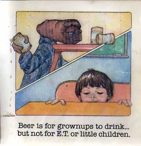 Yeah, but ET gets kids obese with Reece's Pieces