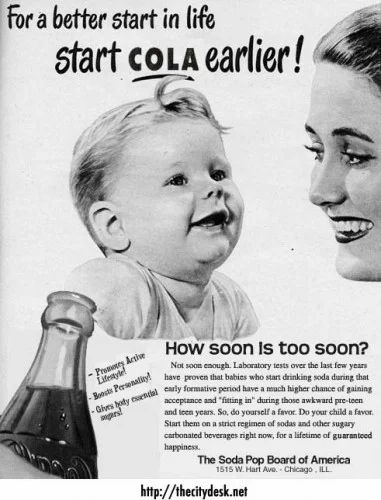 I usually recommend introducing Coke before going to step 2 foods