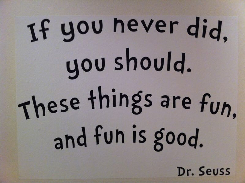 you should.