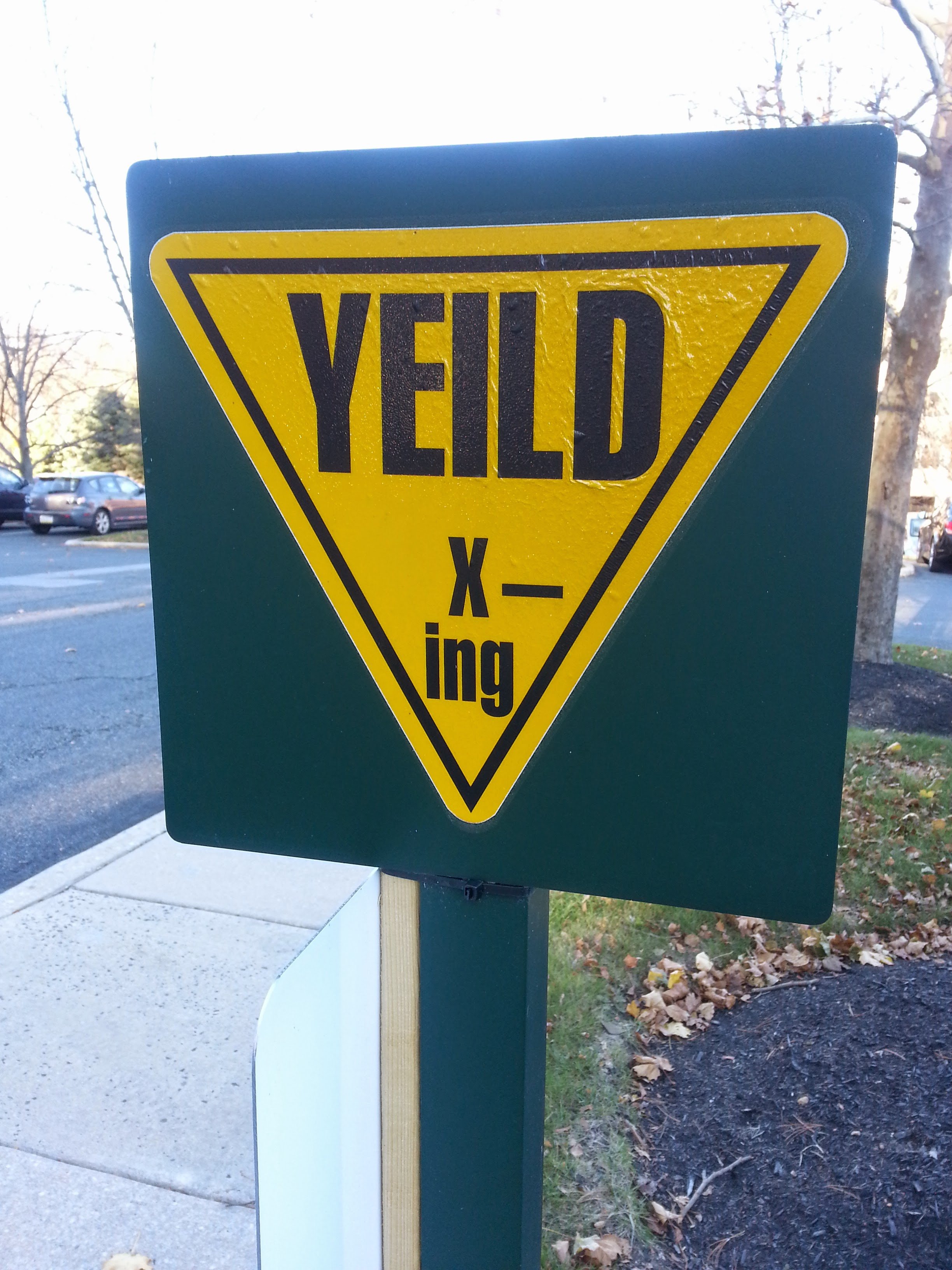 i saw the sign.
