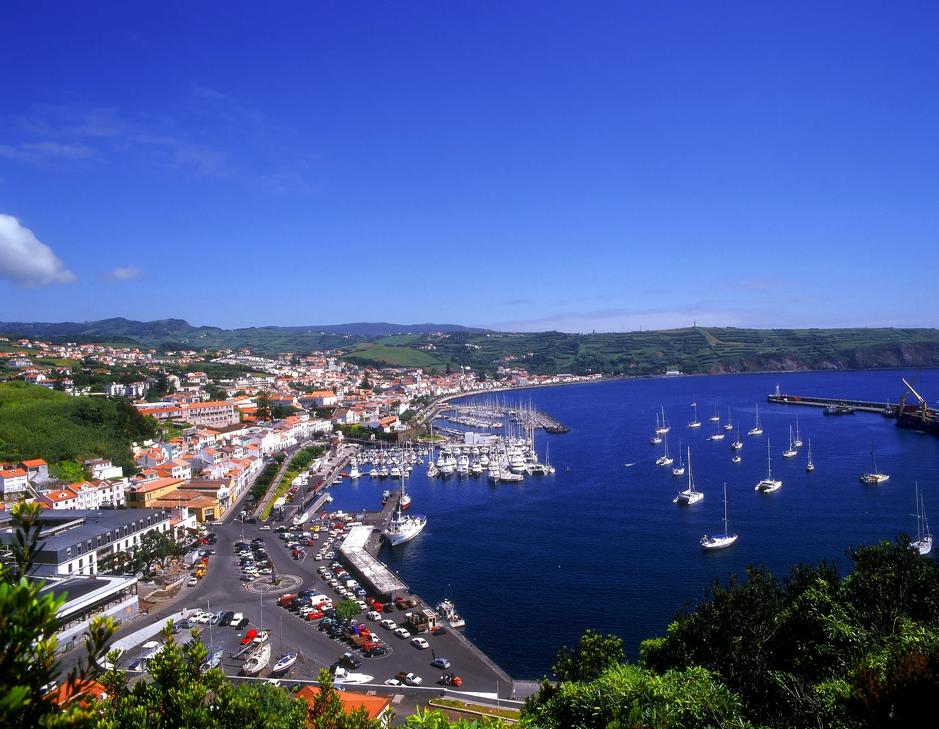 The port, Horta, Azores
