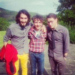 Franco Tocci, Lorenzo Cipriani and Filippo Gruni