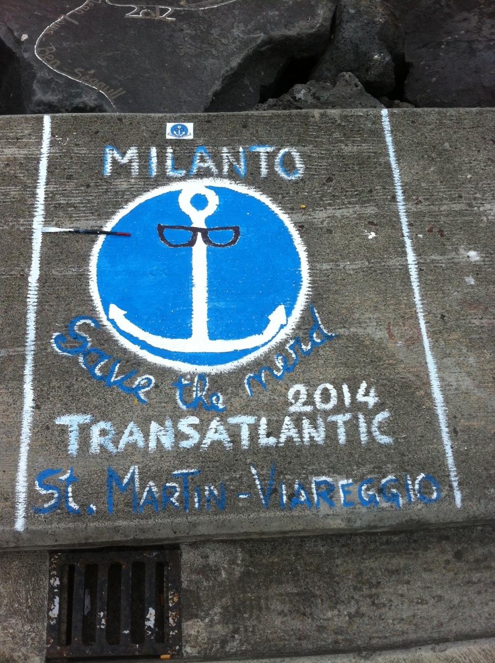 Save the Nerd forever at Ponta Delgarda -thanks to the artistic efforts of the Milanto crew.
