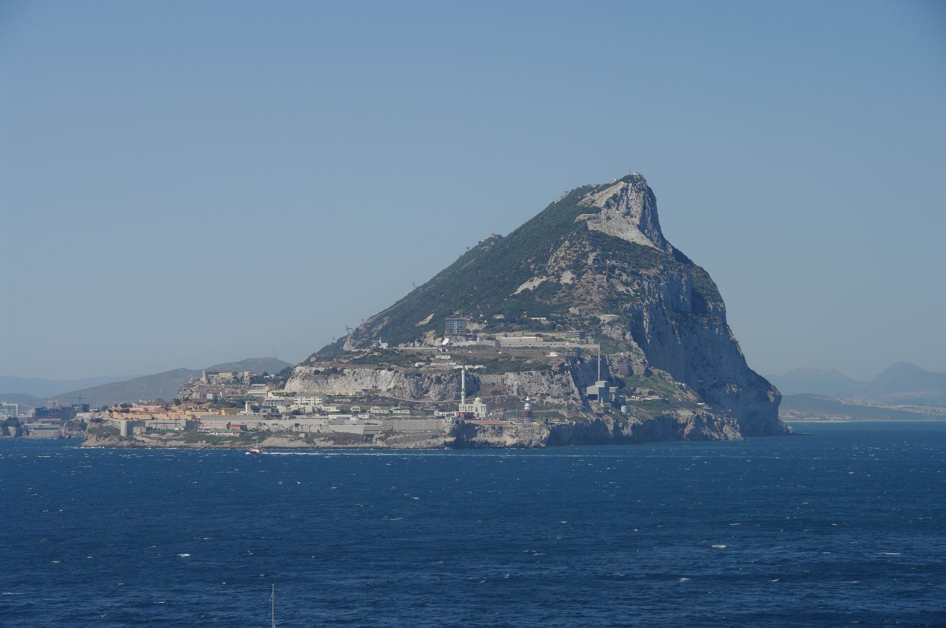 The Rock looking East -
