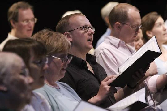 The Purcell Singers in performance at Brighton Festival, May 2008.