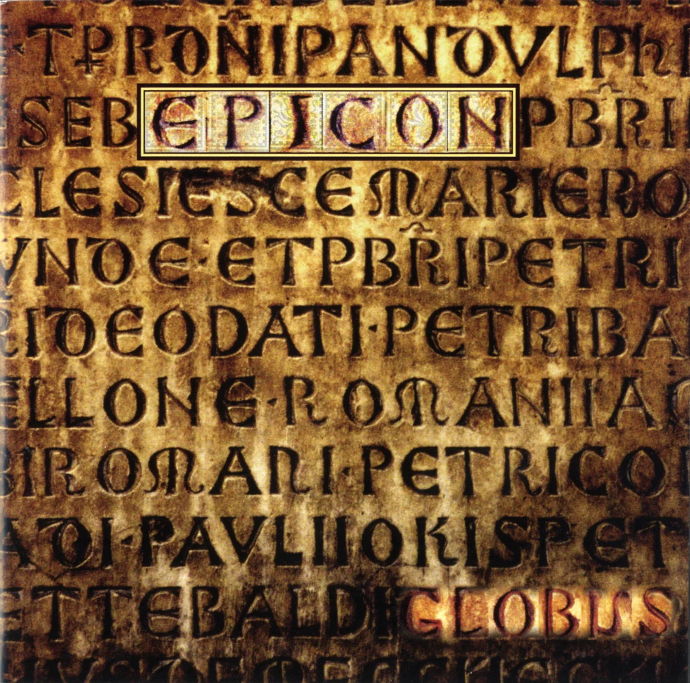 album cover for globus: epicon