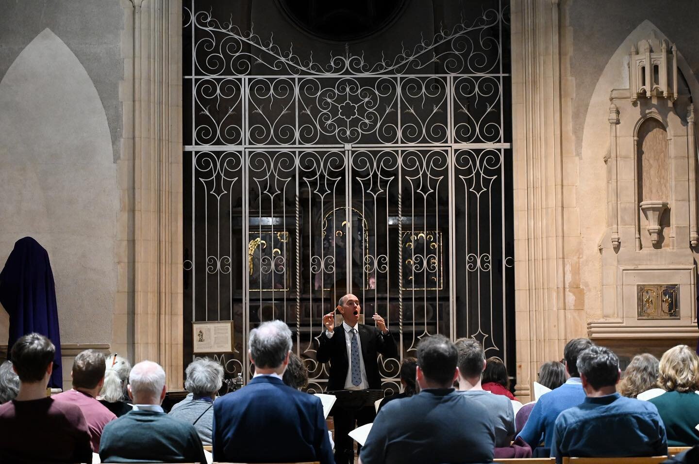 We&rsquo;re really looking forward to our concert on Tuesday - check out these awesome rehearsal shots taken by our Conductor, Jonathan! And no, he&rsquo;s not magically multitasking, our Founder-Conductor Mark was directing some of the rehearsal!

T