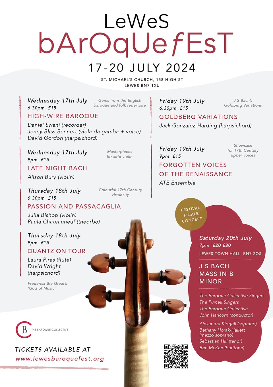 Lewes Baroquefest | Bach | Mass in B minor