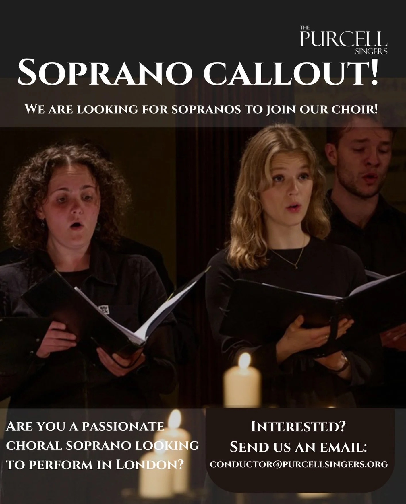 🎶 SOPRANOS &ndash; LONDON 🎶 

Are you a soprano looking for something inspiring, flexible, and creative? Come sing with us! 

✨ No fees &ndash; just great music! 
✨ Project-based rehearsals (perfect for busy schedules) 
✨ Perform phenomenal choral 