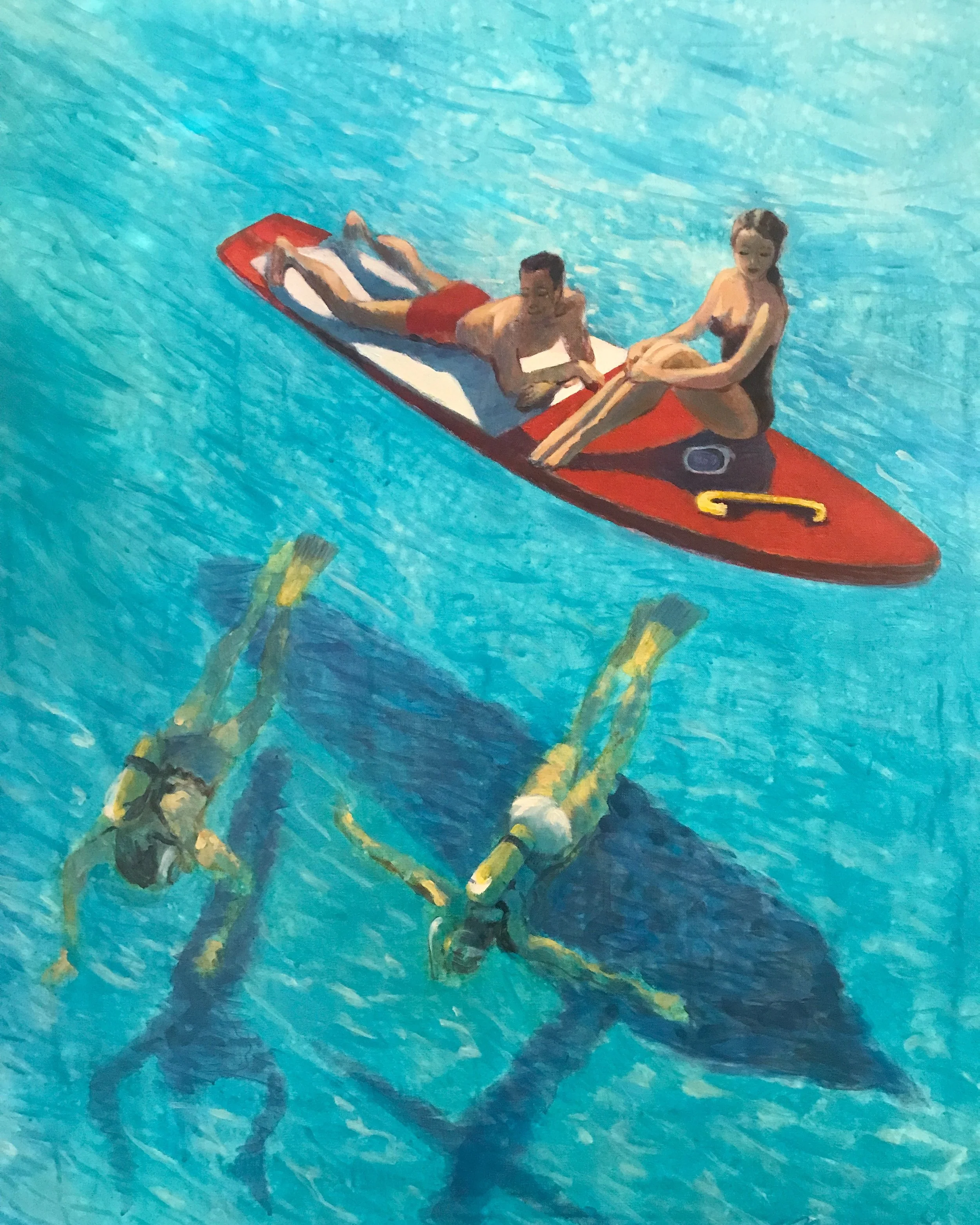 Snorkeling Couples