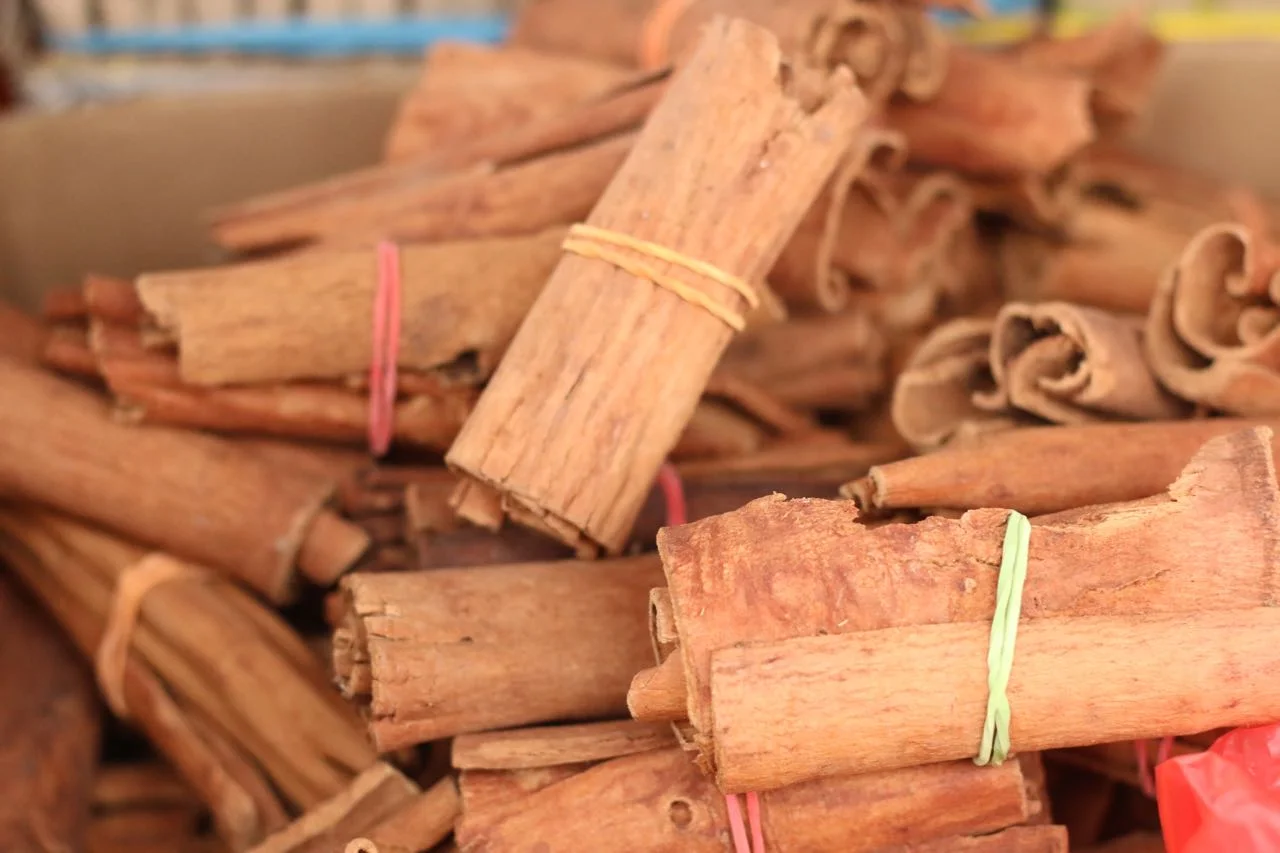 This is what cinnamon actually looks like before they crush it up and put it into those little bottles!