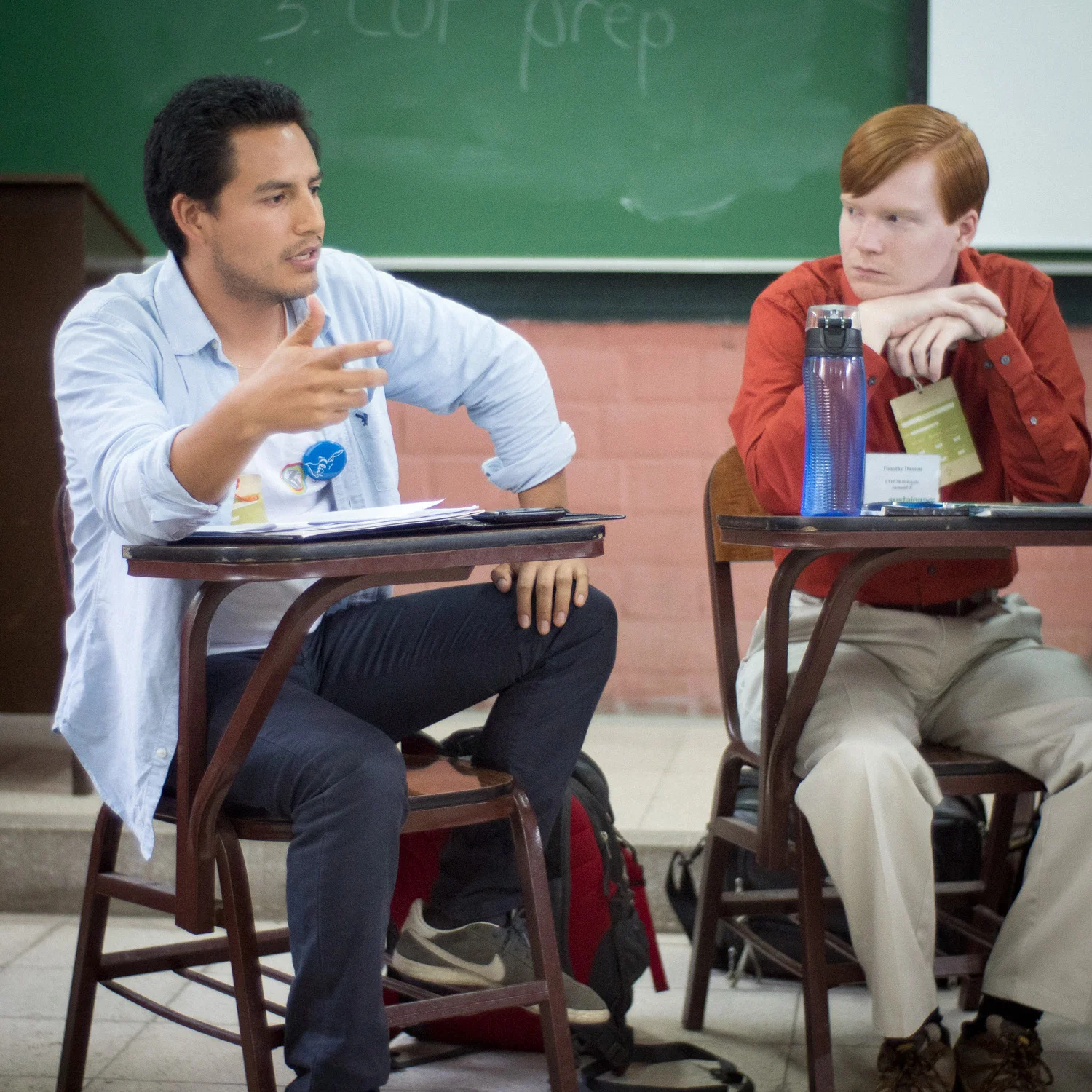 And discuss policy on set of The Breakfast Club #teammolly. Photo: Benjamin Brooking
