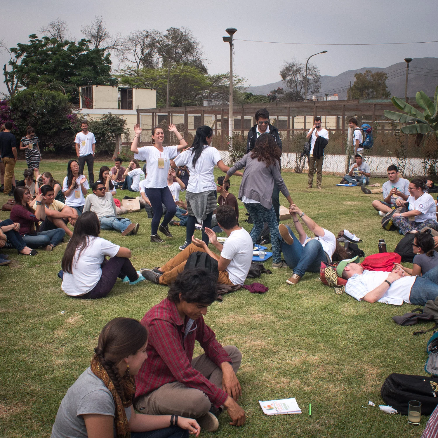 And the chance to spend time with youth from around the world, forming fast friendships and strong alliances, makes COY invaluable to surviving COP. #typicalbrazillians. Photo: Benjamin Brooking