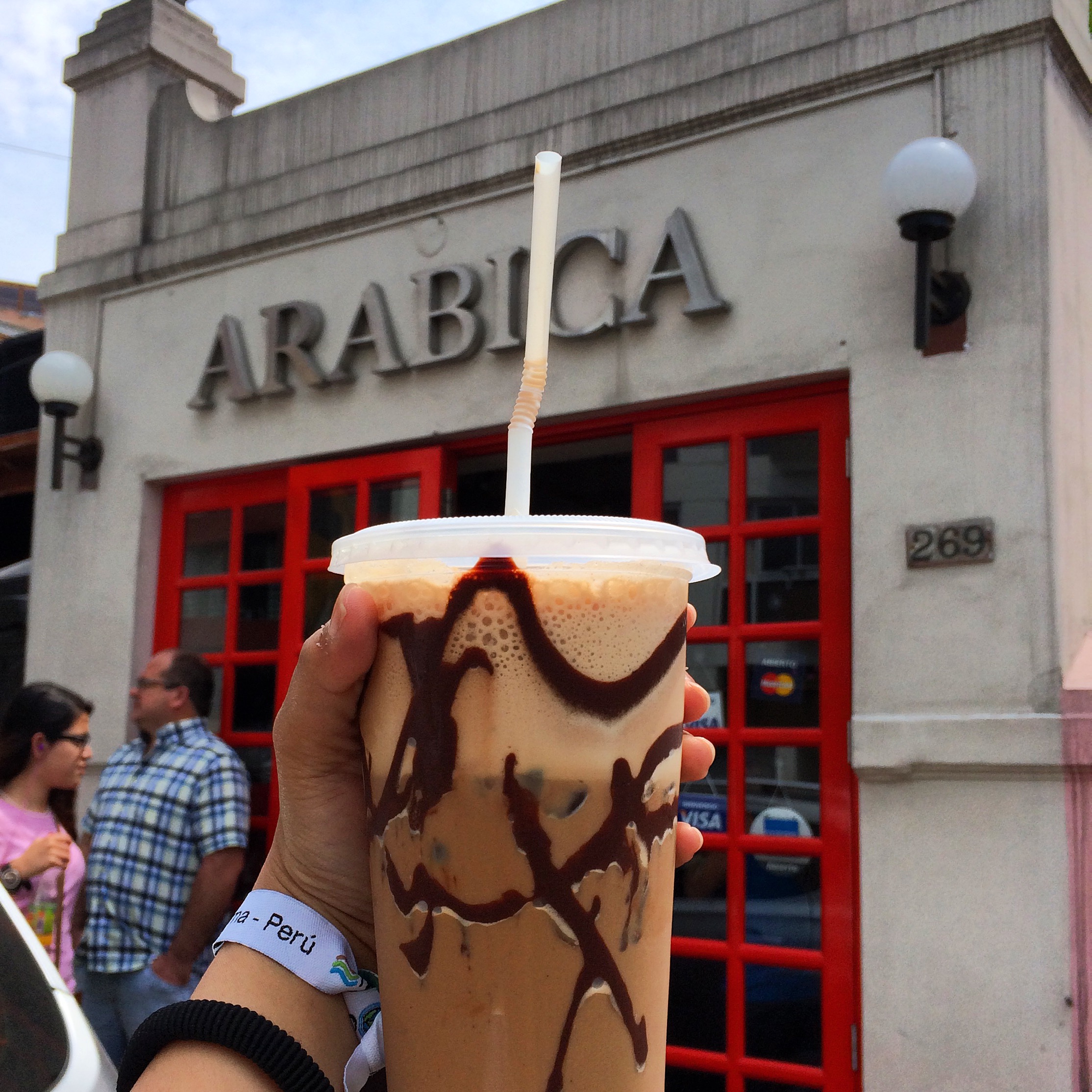 Started the day with a boost of caffeine and energy from Arabica