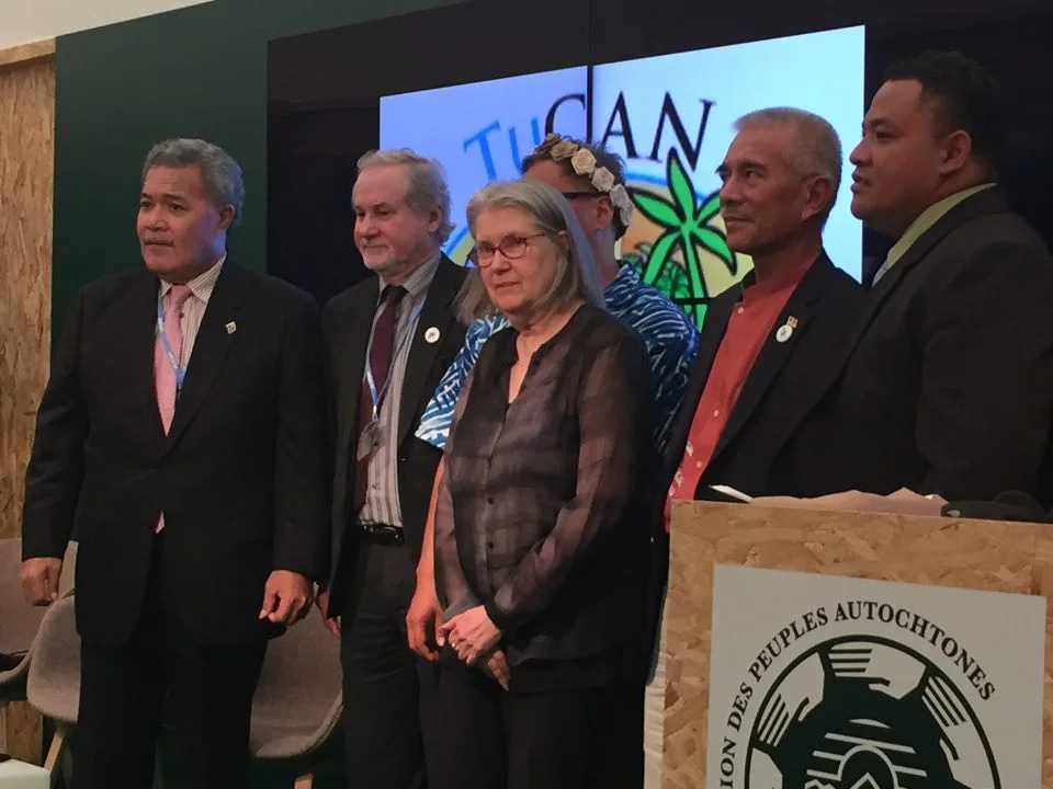 Pacific Leaders with event organisers.