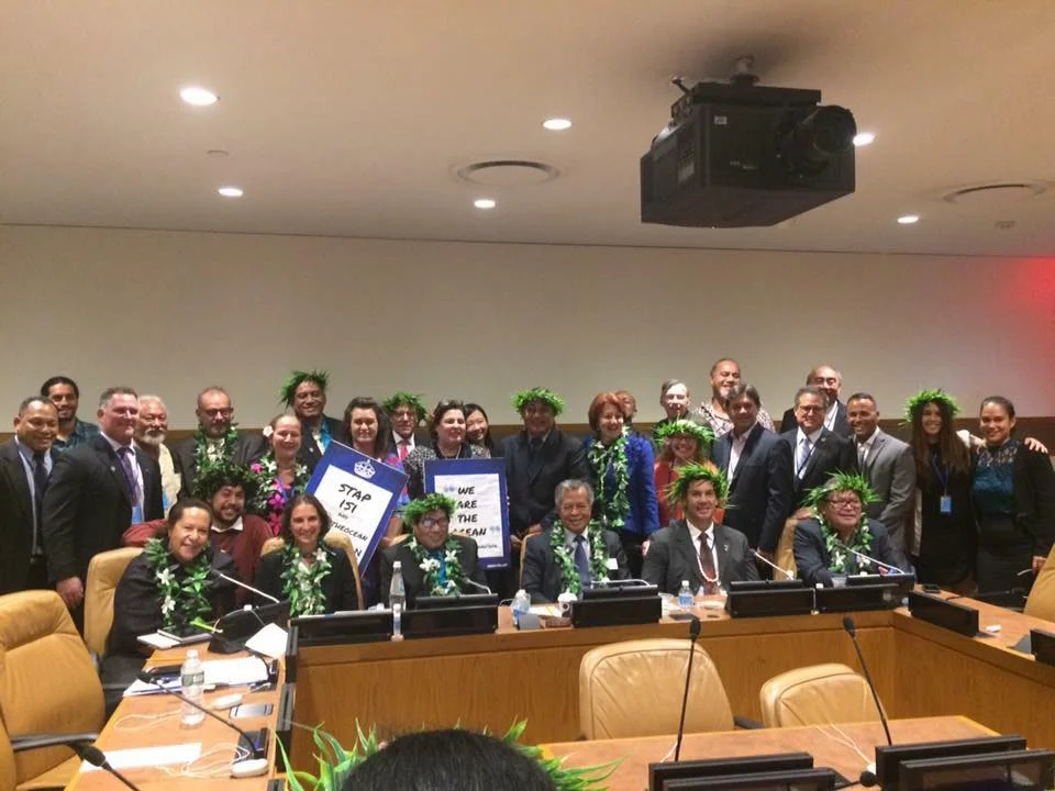 Going to scale in the ocean side event - with dignitaries from around the Pacific region
