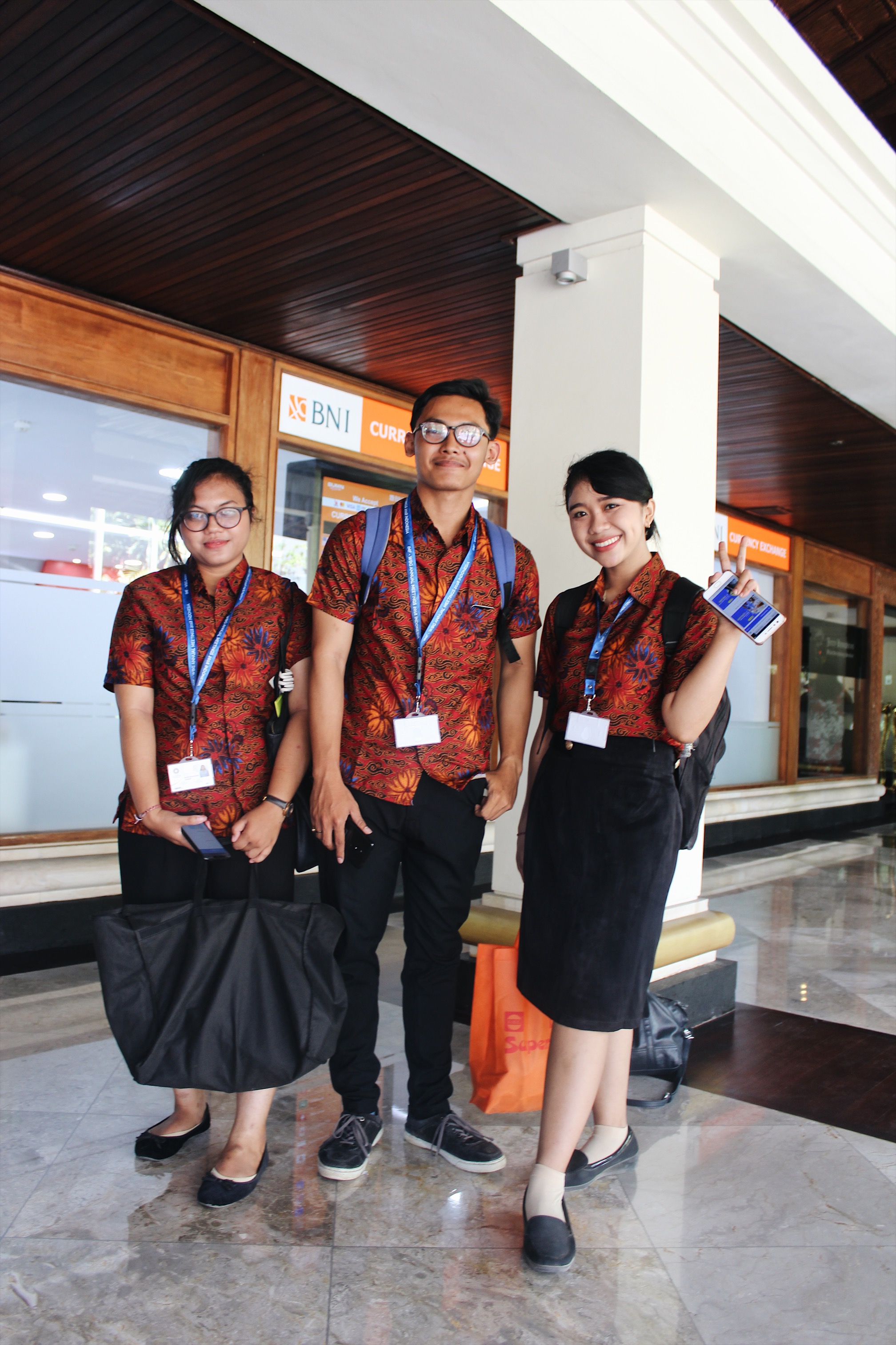 Balinese volunteers