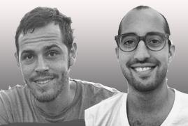 Adam Weber and Jim Goldblum