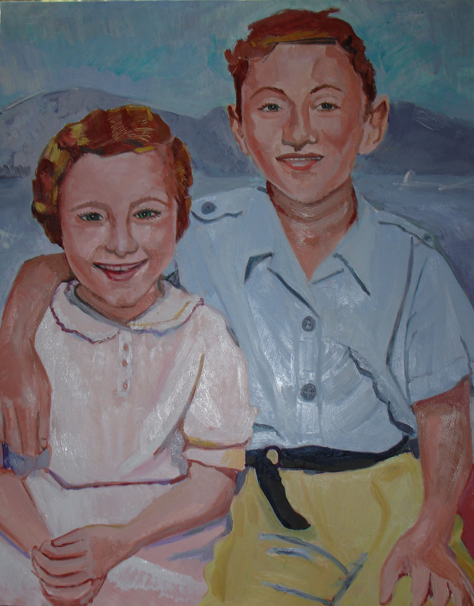 3. Ray with His Sister, Diana.jpg