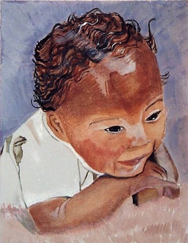 04. Detail of Full Panel-Shelley's Son, James' Baby Portrait (African Infant) cropped.jpg