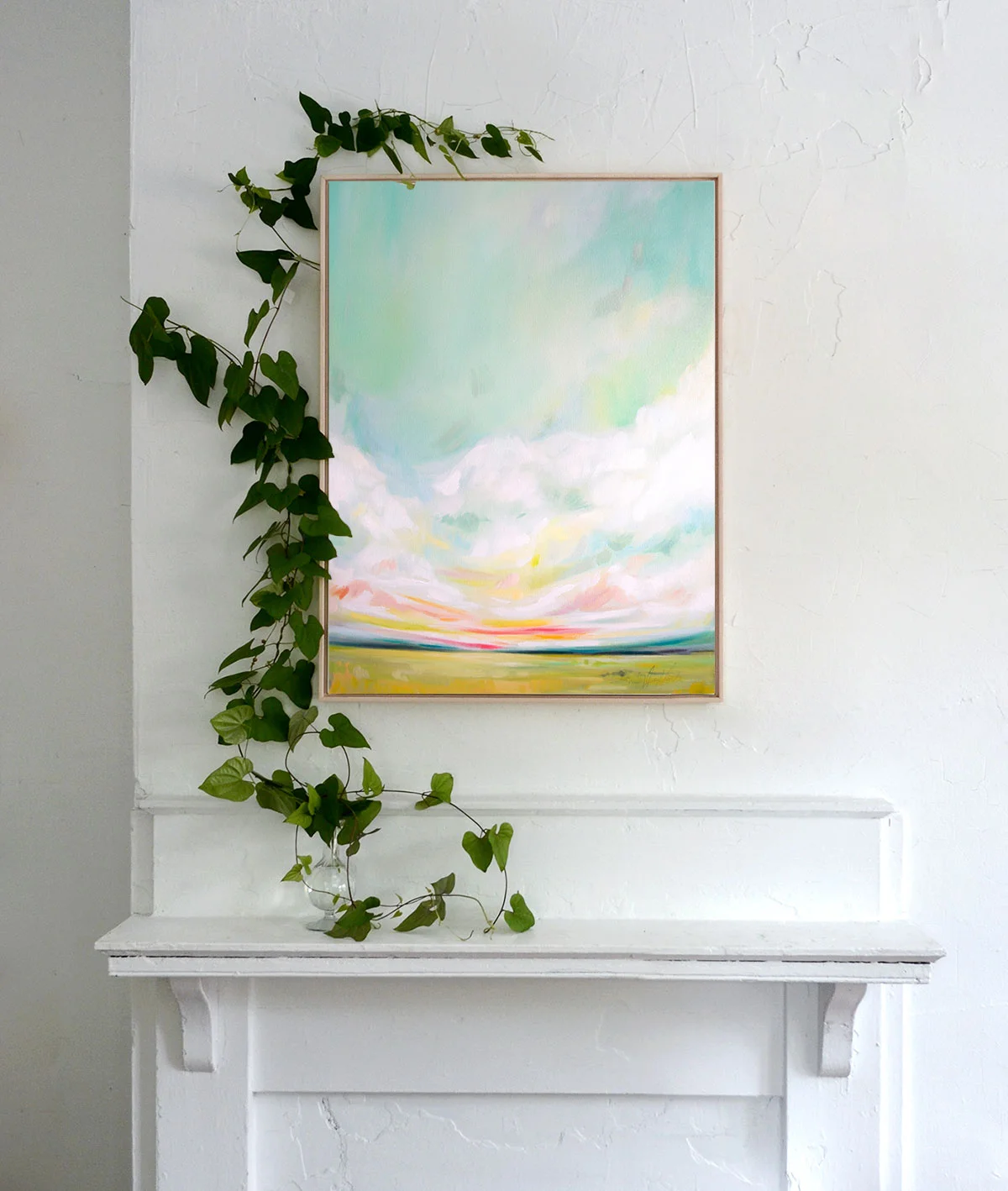 "Find A Sunnier Place," a Vertical Canvas Print — Emily Jeffords Studio