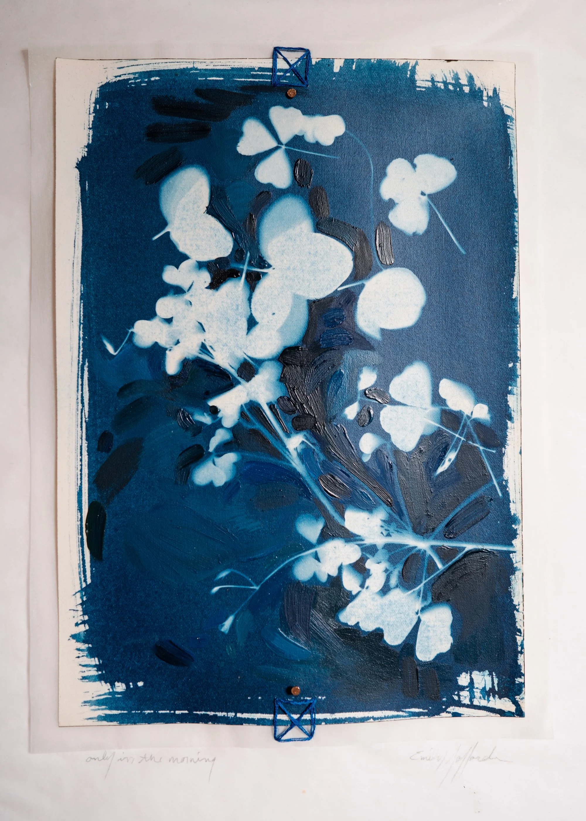 "Only in the Morning" Mixed Media Painting