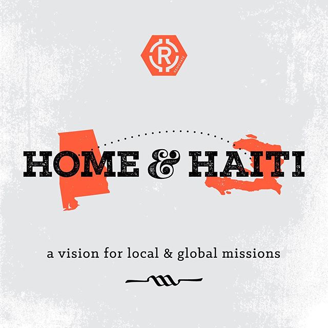 Home &amp; Haiti graphic for Renovate Church in Birmingham, AL
&mdash;&mdash;
#graphicdesign #adobephotoshop #design #missions #freelance #church