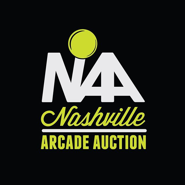 Logo and Branding work for the Nashville Arcade Auction
&mdash;&mdash;
#logodesigner #logo #freelance #graphicdesign #design #arcade #auction #adobeillustrator