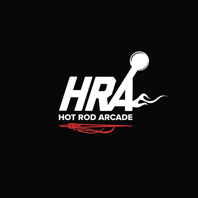 Logo and Branding for Hot Rod Arcade. &mdash;&mdash;
#graphicdesign #adobeillustrator #design #arcade #hotrod #freelance