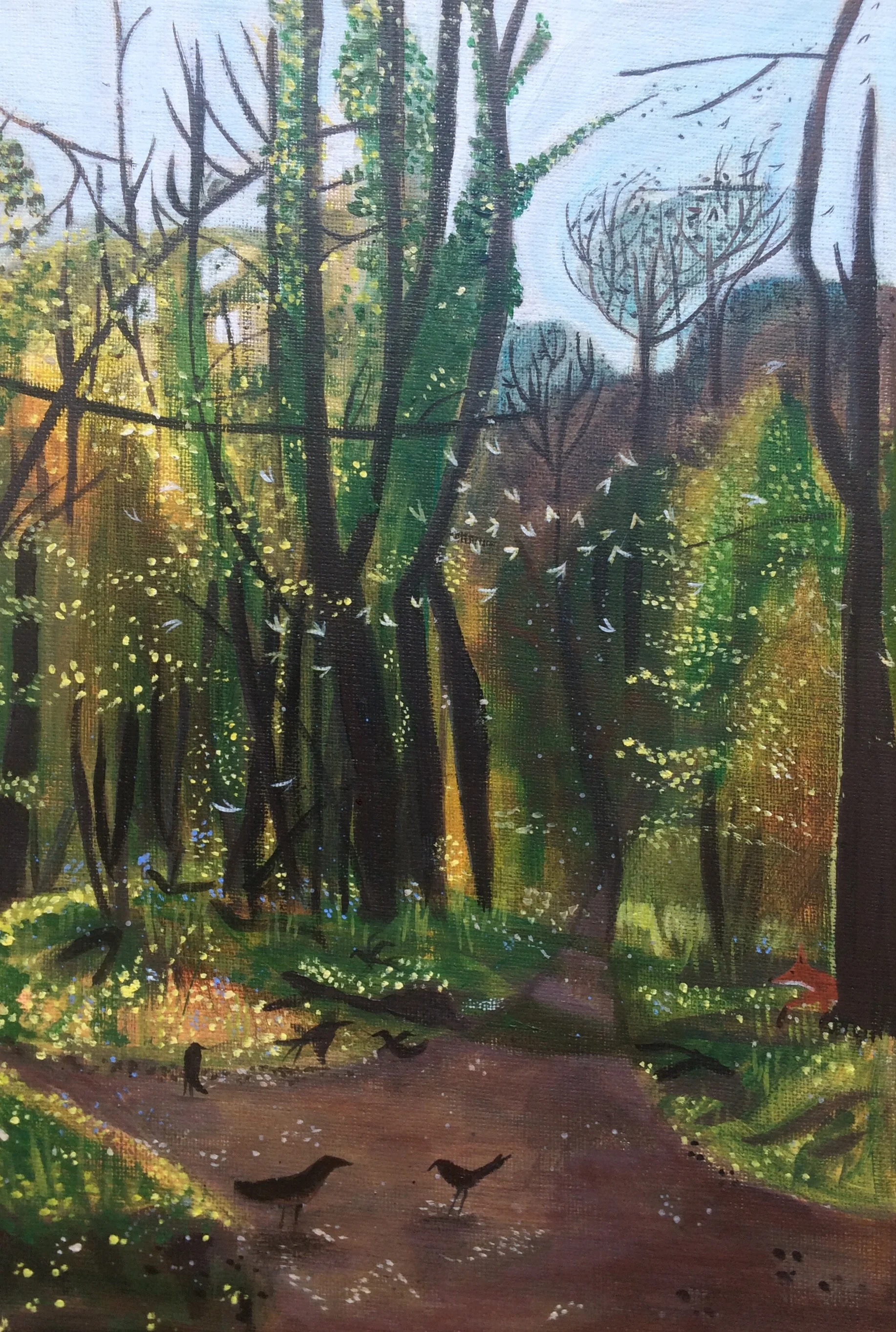 Hackfall painting