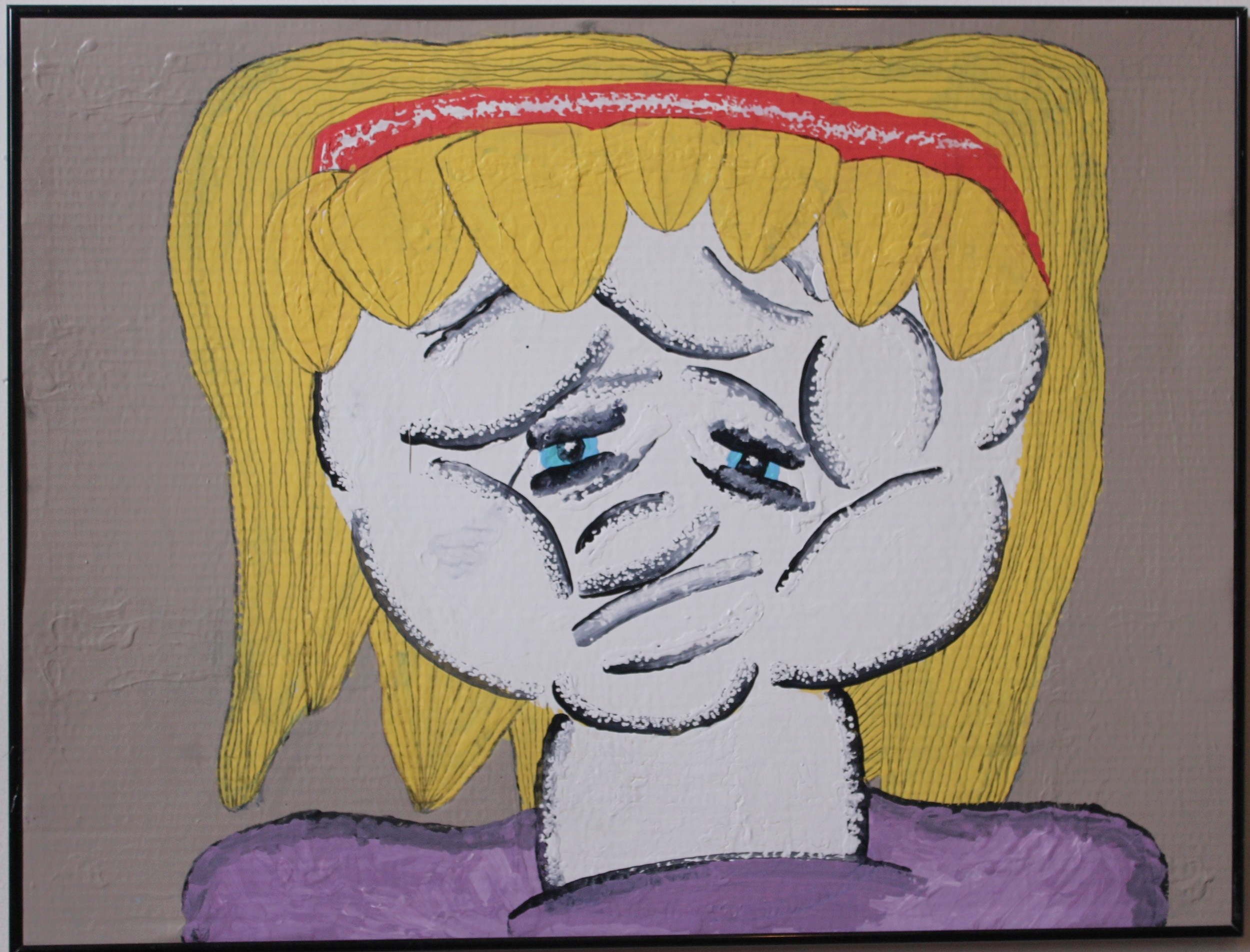 puffy-faced girl