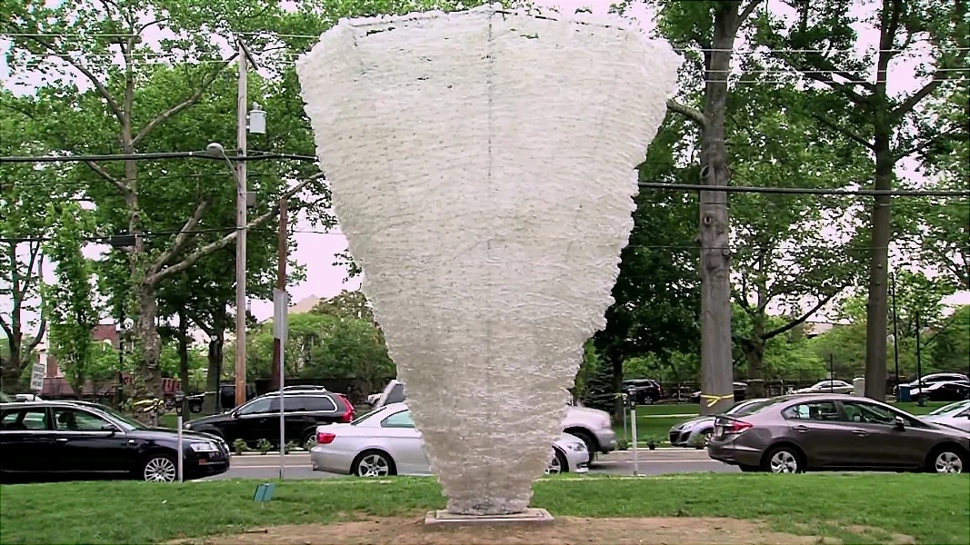 VIDEO: 10,000 Water Bottles Transforms NJ Village Green