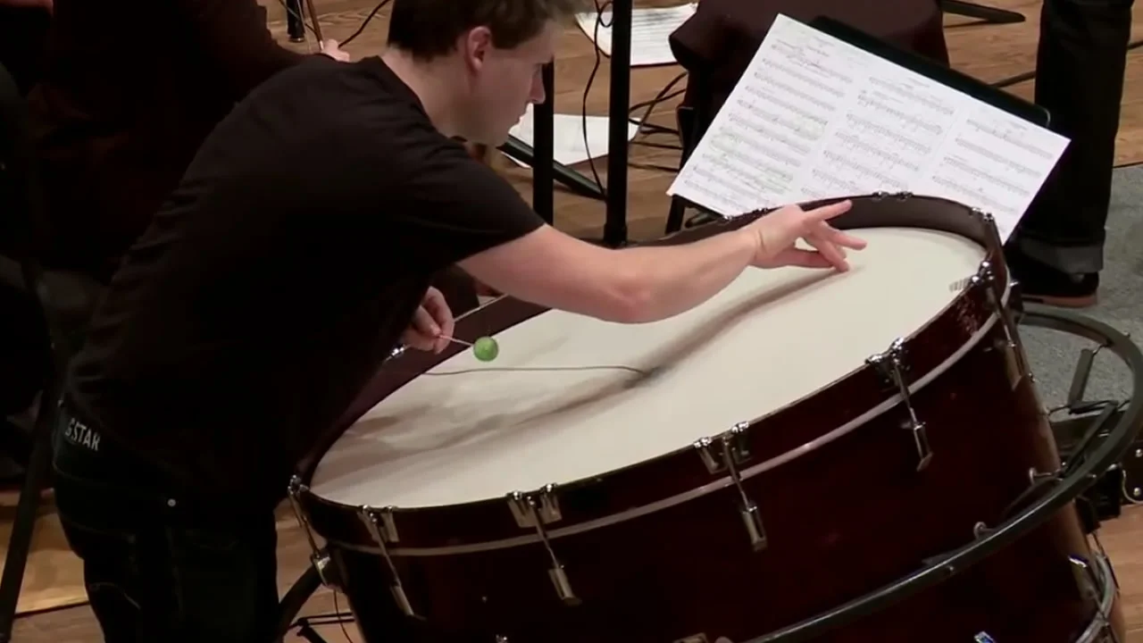 VIDEO: Bass Drum Concerto Premiere by Princeton Symphony Orchestra