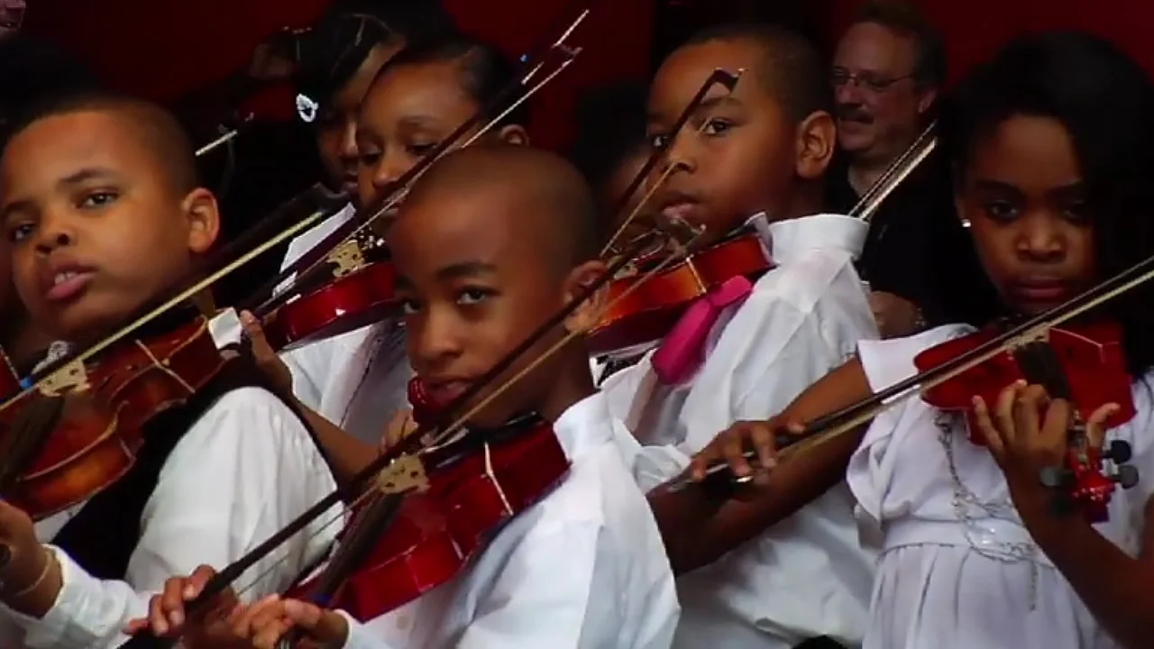 VIDEO: NJSO Early Strings Program - Fiddlefest at NJPAC