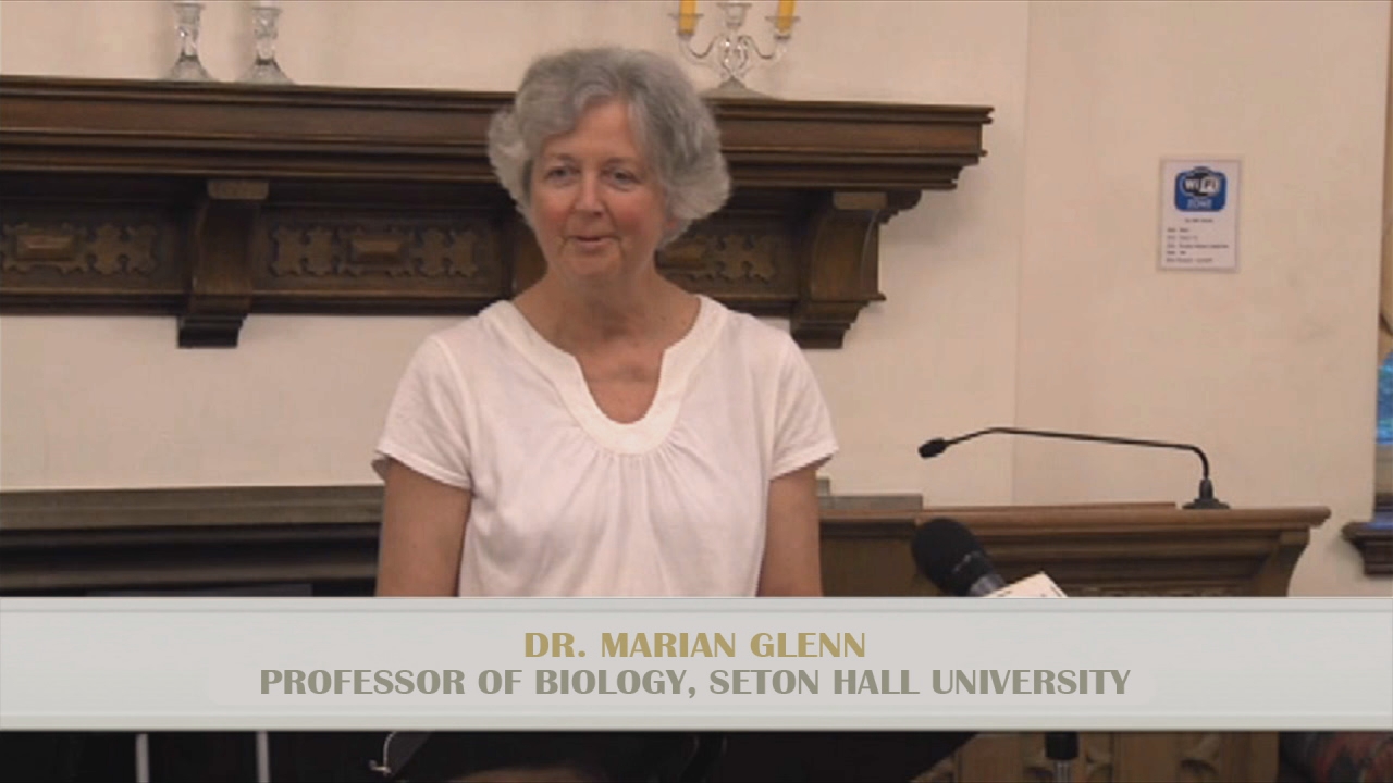 Dr. Marian Glenn, Professor of Biology, Seton Hall University
